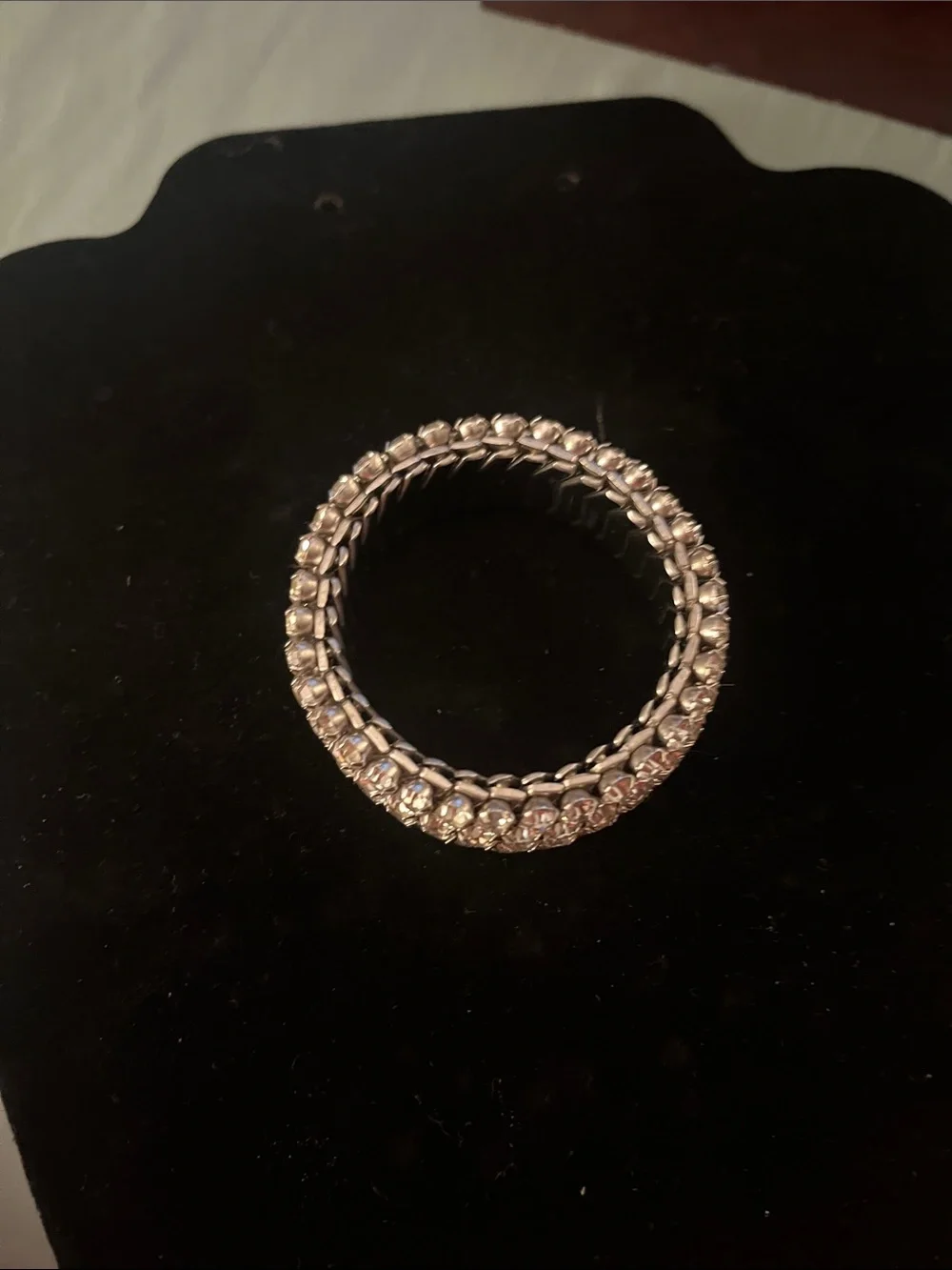 Rhinestone bracelet